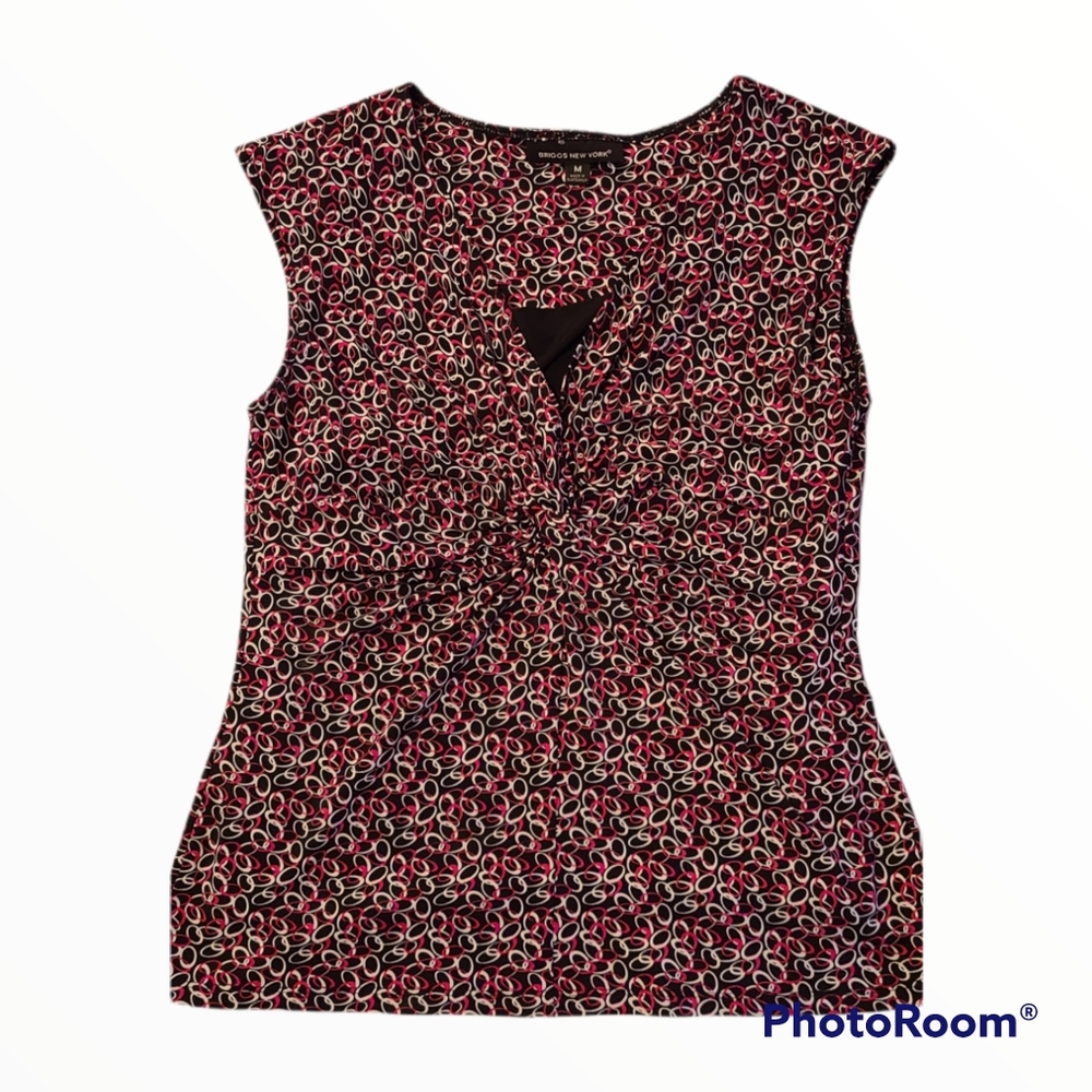 Briggs New York Woman's Sleeveless top size M - Picture 4 of 8